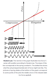 the graph of Hooke's law
